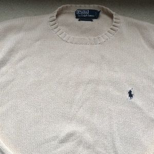 Cream Polo Sweater